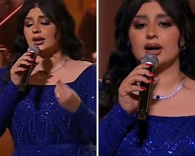 شاهد.. الفنانة أصيل تشارك في تقديم أغنية لو حبت النجمة نهر للراحل طلال مداح وتحظى بإشادة الجمهور (فيديو)