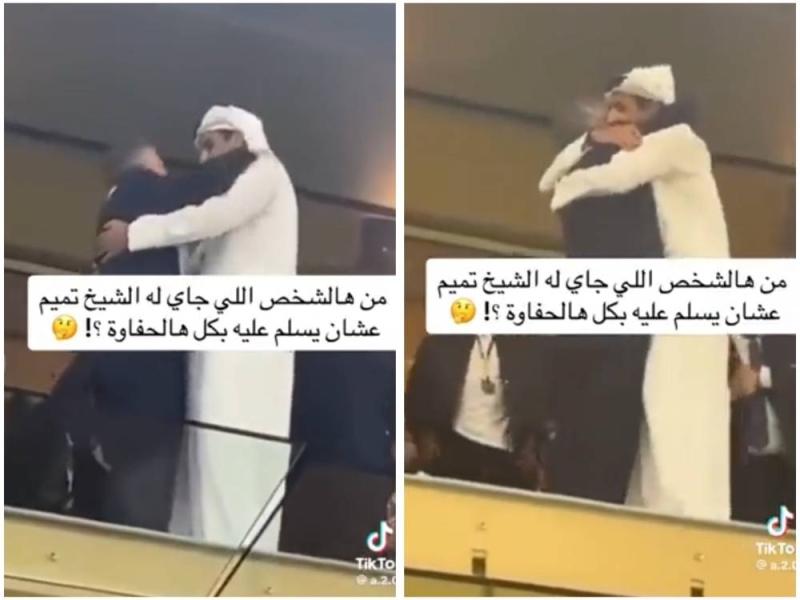 لن تصدق ما فعله أمير قطر حينما تفاجأ بمعلمه العراقي الذي درّسه في الابتدائية (فيديو مذهل)