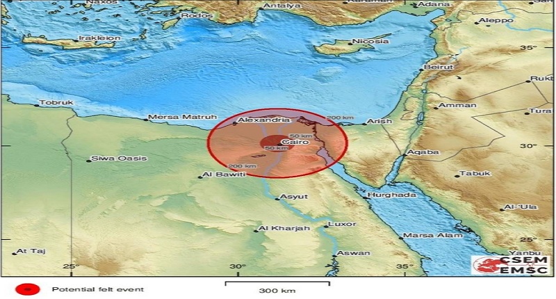 مصر.. هزة أرضية تضرب القاهرة وشعر بها جميع السكان وبيان رسمي يعلن التفاصيل